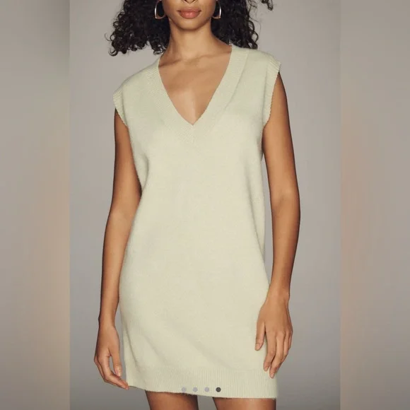 Anthropologie Sunday in Brooklyn Sweater Vest Mini Dress - Picture 4 of 4